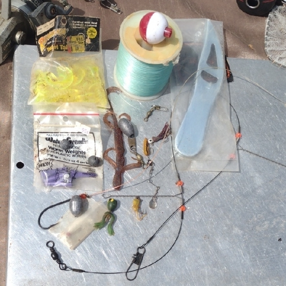 Fishing Tackle Set with Line and Lures